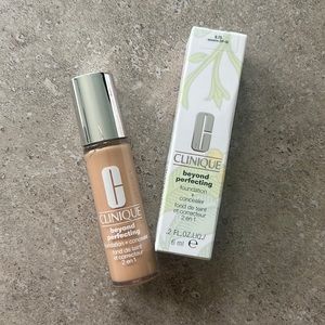 Clinique Beyond Perfecting foundation + concealer